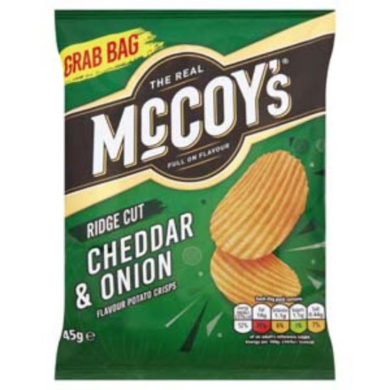 Picture of McCoys Ridge Cheese & Onion 45g x36